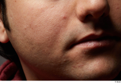 Face Mouth Cheek Skin Man Chubby Studio photo references